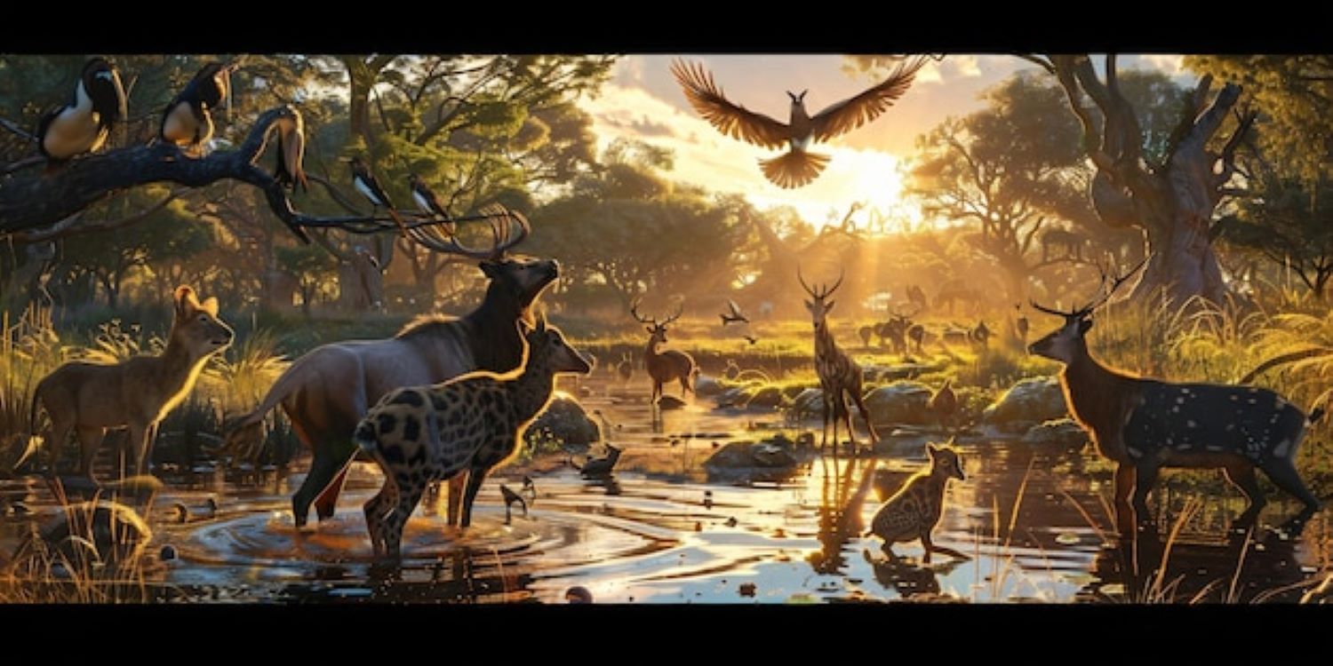 AI Art กับภาพสัตว์ป่า